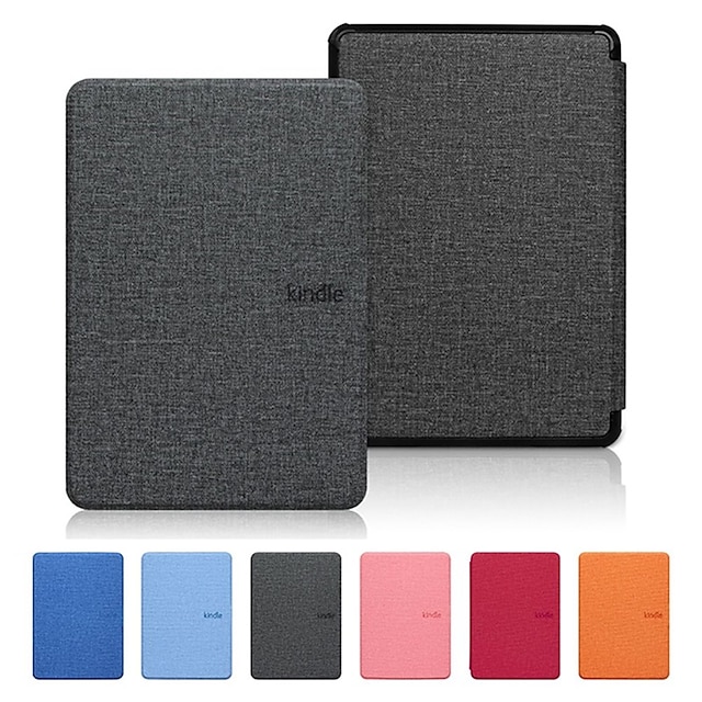 Tablet Case Cover For Amazon Kindle Paperwhite 6.8'' 11th 2021 Waterproof Smart Auto Wake / Sleep Full Body Protective Solid Colored Oxford Cloth Plastic