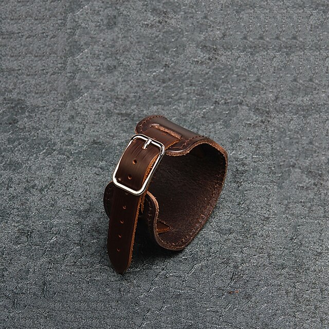 Shoes & Bags Fashion Accessories | Mens Leather Bracelet Classic Lucky Stylish Fashion Punk Trendy Casual / Sporty Leather Brace