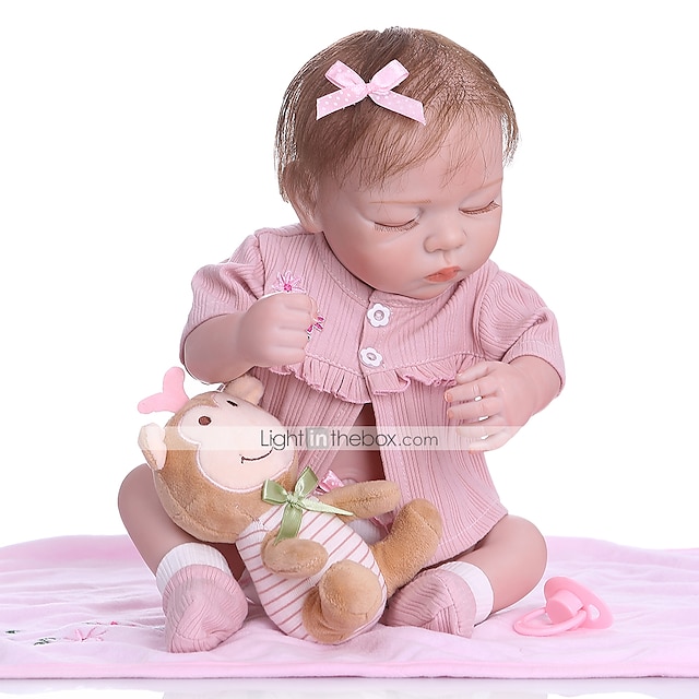 NPKCOLLECTION 20 inch Reborn Doll Baby Girl Gift Hand Made New Design