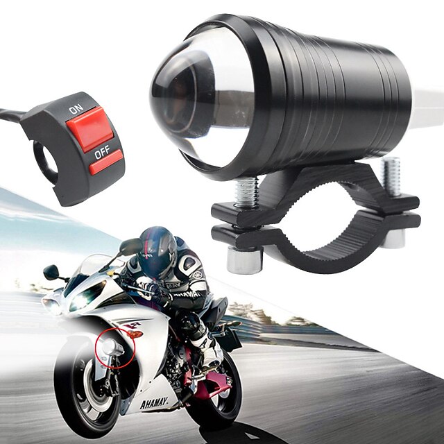 OTOLAMPARA 1 Pair Super Bright 20W Car Motorcycle Spot Lights Ultra