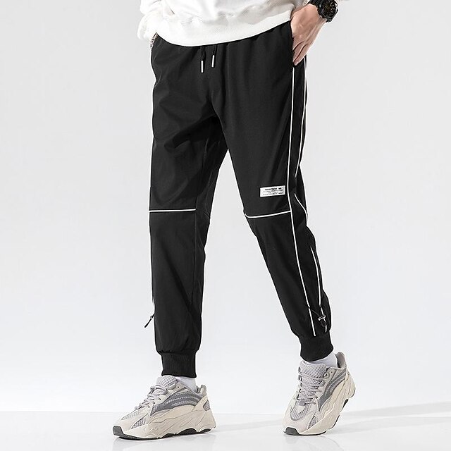 Mens Clothing Mens Bottoms | Mens Casual Jogger Sweatpants Trousers Drawstring Elastic Waist Full Length Pants Sports Outdoor St