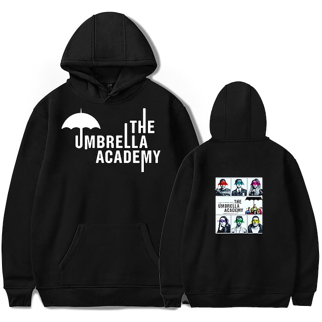  The Umbrella Academy Season 3 TV Series Hoodie TV & Movie Back To School Anime Classic Street Style For Couple's Men's Women's Adults' Back To School Hot Stamping