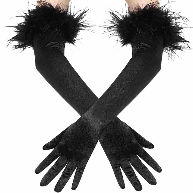  Brüllen 20s 1920s Handschuhe Der große Gatsby Damen Maskerade Party / Abend Handschuhe