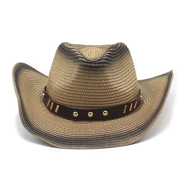 Shoes & Bags Fashion Accessories | 1 pcs Summer Western Cowboy Hat Men Women New Fashion Outdoor Beach Sun Caps Straw Hat Sombre