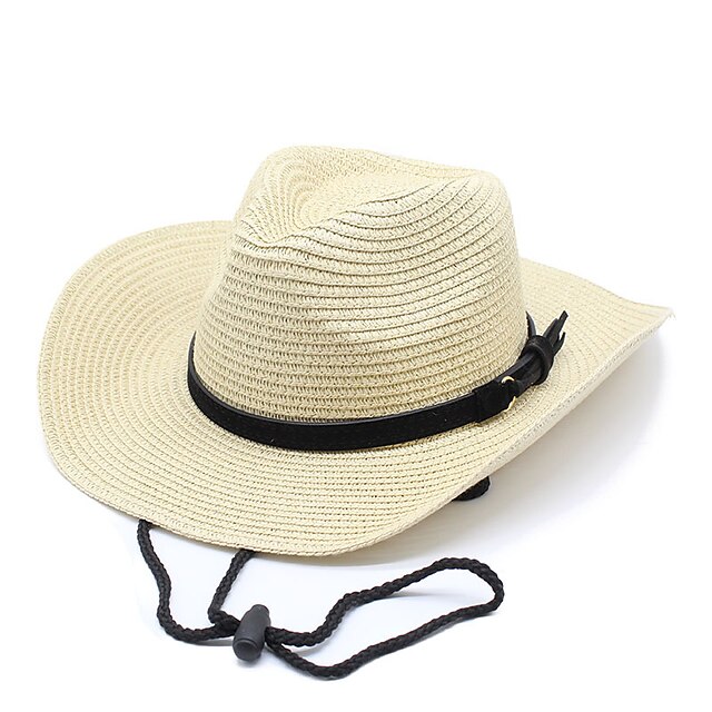 Shoes & Bags Fashion Accessories | Fashion New Summer Cowboy Hat Casual Sunscreen Foldable Breathable Straw Hat Solid Color Unis