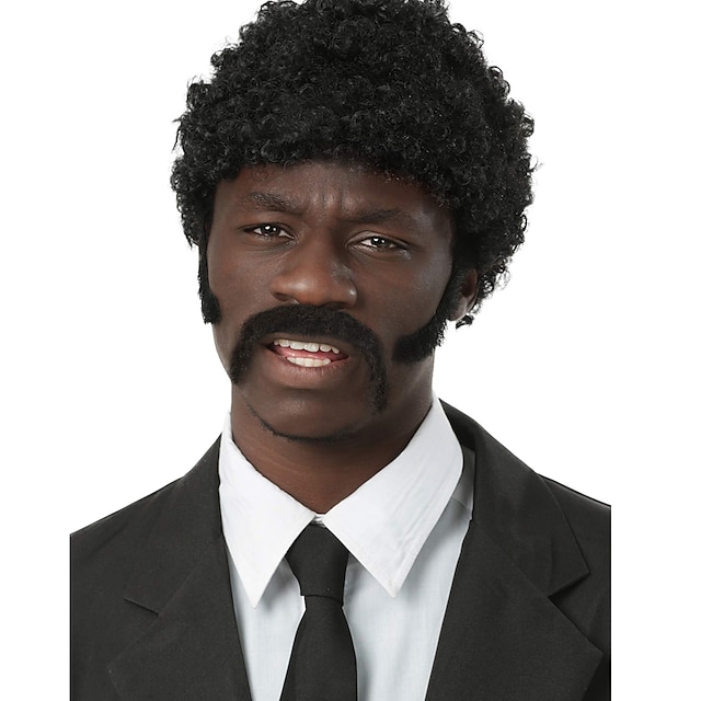  fun s pulp fiction למבוגרים jules winnfield פאות קרנבל פאות