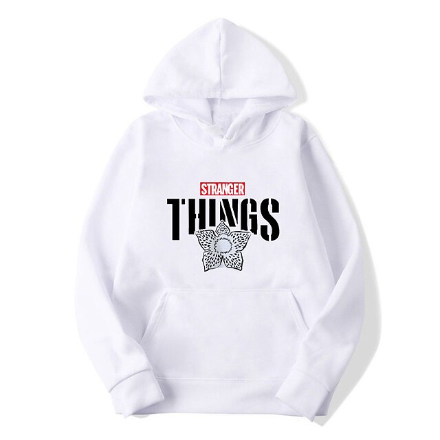 Toys & Hobbies Cosplay & Costumes | Inspired by Stranger Things Eleven Hellfire Club Hoodie Anime 100% Polyester Anime Harajuku 