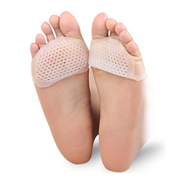  1 para wkładki przednie klocki dla kobiet buty na wysokim obcasie stóp blister pielęgnacja palce wkładka wkładka żel silikonowy wkładka ulga w bólu