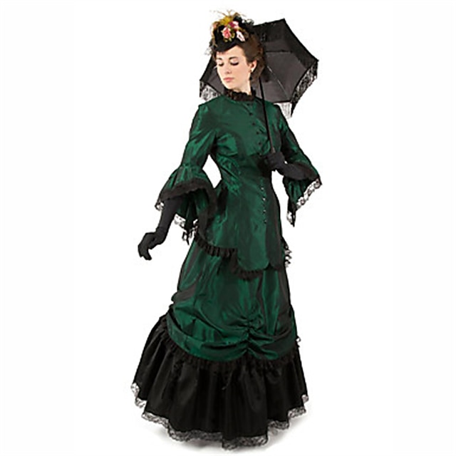  Rococo Victorian Ball Gown Vintage Dress Party Costume Masquerade Prom Dress Women's Masquerade Carnival Party Halloween Dress