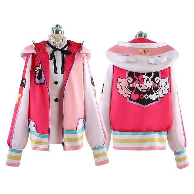  Inspired by One Piece Film: Red Uta Anime Cosplay Costumes Japanese Cosplay Suits Coat Shirt For Women's