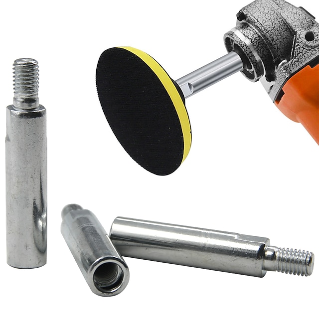  Angle Grinder Bit Extension Shaft 80mm M10 Durable Connecting Rod for Polishing Pad Grinding Connection Adapter Power Tool
