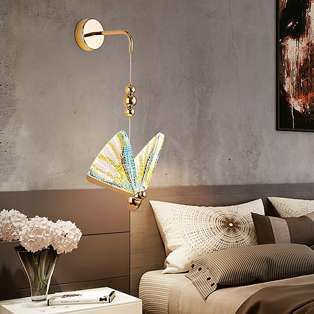  led nordic stijl indoor wandlampen woonkamer winkels/cafes aluminium wandlamp 85-265v