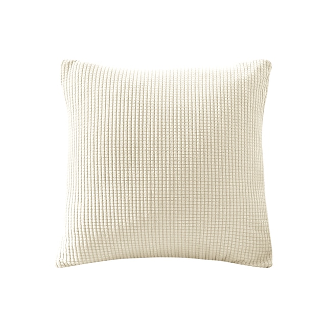  Decorative Toss Pillows Coolest Pillows Pack of 2 Check Corn Design Throw Pillow Covers Square 45*45cm for Bedroom Livingroom