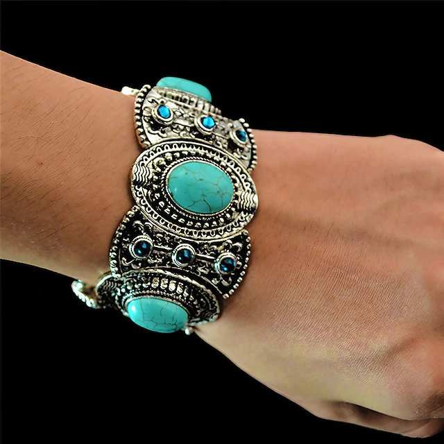 Women's Bangle Textured Street Geometry Bracelets & Bangles 10