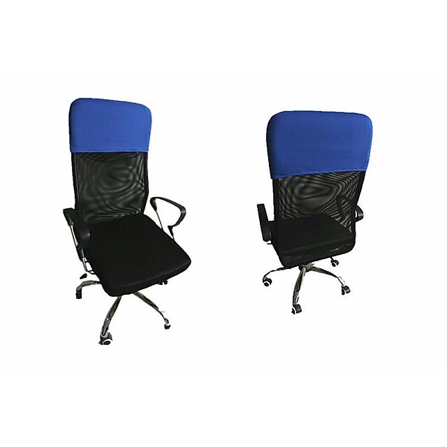 Stretch Office Chair Headrest Cover Slipcover Elastic Comfy Gaming