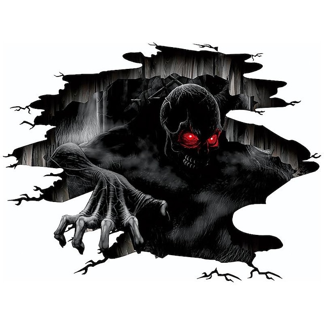 lightinthebox.com | Halloween Theme Series Abyss Stickers Halloween Spoof Funny Wall Stickers