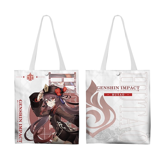 Bag Inspired by Genshin Impact Cosplay Anime Cosplay Accessories Bag Canvas Men's Women's Back To School Halloween Costumes