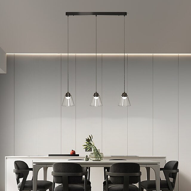  160/136 cm Geometric Shapes Pendant Light Aluminum Formal Style Modern Style Classic Artistic Modern 220-240V