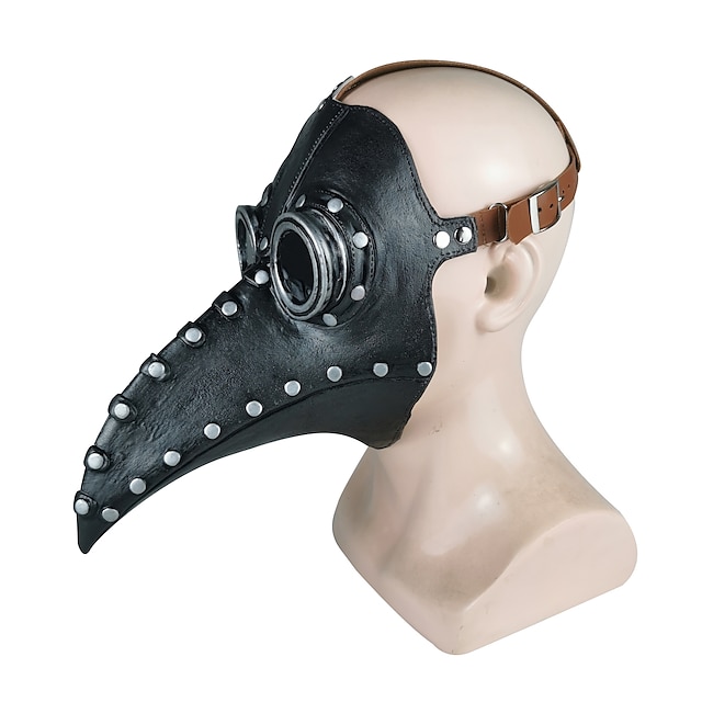  Retro Vintage Punk & Gothic Medieval Steampunk 17th Century Mask Masquerade Plague Doctor Men's Women's Masquerade Party / Evening Mask