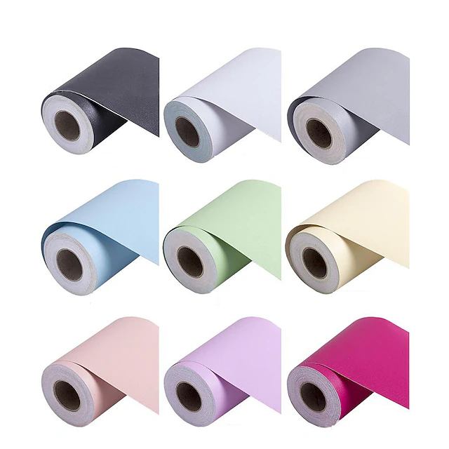 Pvc Edge Sticker solid color pvc self-adhesive wall stickers border wall stickers beauty ...