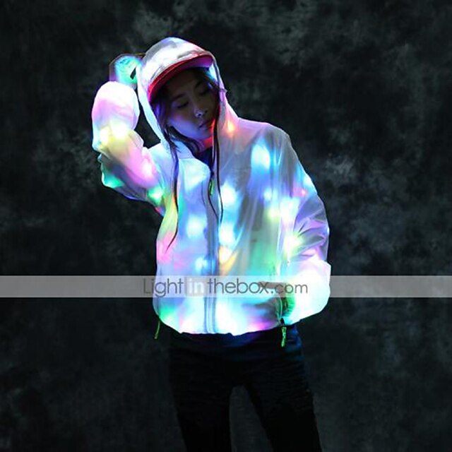 Glowing Sparkle Hooded Jacket