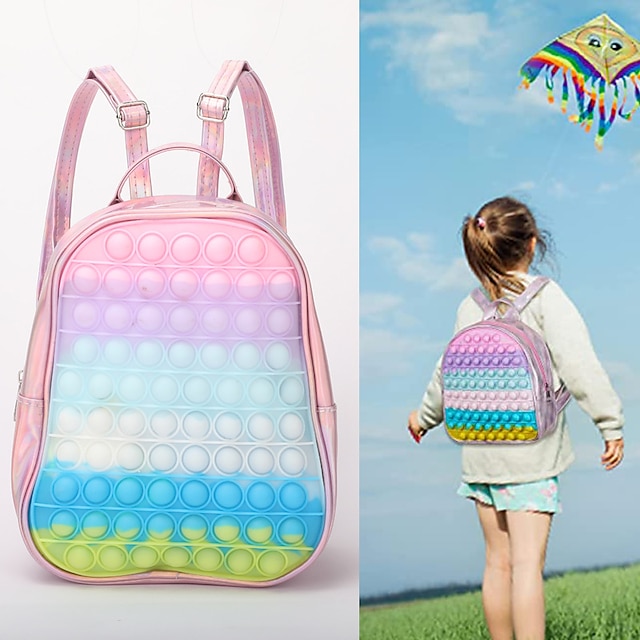  поп-кошелек для девочек, мини-рюкзак для малышей, дошкольный рюкзак, дорожная сумка, школьный рюкзак для детей, лучшие подарки для детей от 1 до 6 лет, для детей дошкольного возраста