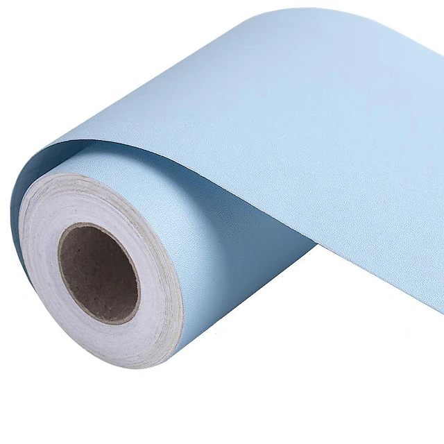 Pvc Edge Sticker solid color pvc self-adhesive wall stickers border wall stickers beauty ...