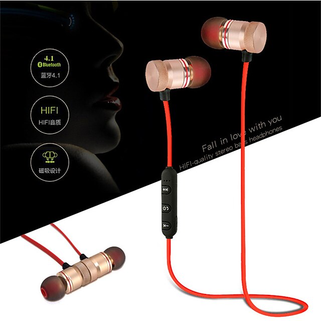  LX-M9 Neckband Headphone Bluetooth 4.2 with Microphone with Volume Control for Apple Samsung Huawei Xiaomi MI  Mobile Phone