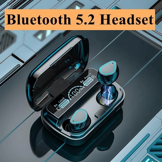  M30 pro True Wireless Headphones TWS Earbuds In Ear Bluetooth 5.2 Stereo with Charging Box Smart Touch Control for Apple Samsung Huawei Xiaomi MI  Yoga Gym Workout Running Mobile Phone