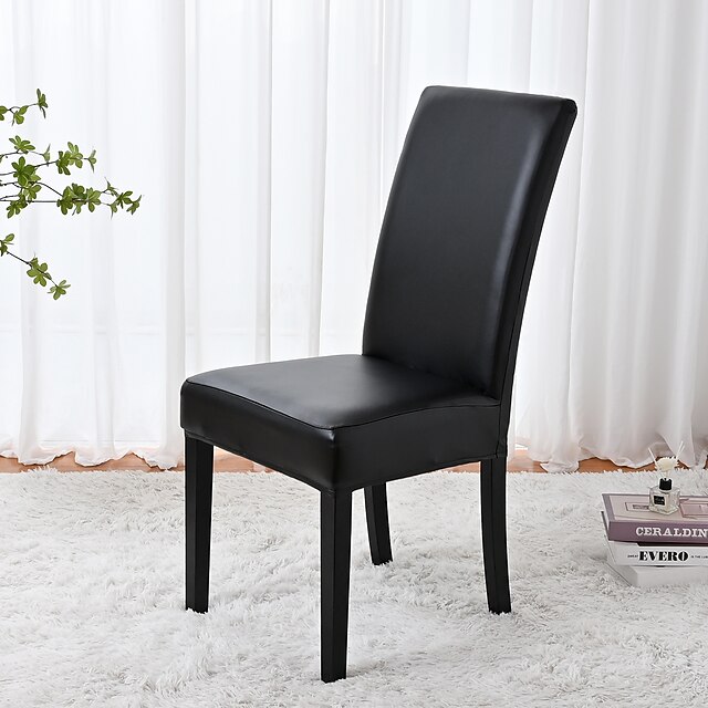 Slip Covers Leather Dining Chair Covers Leather Chair Cover Fuloon