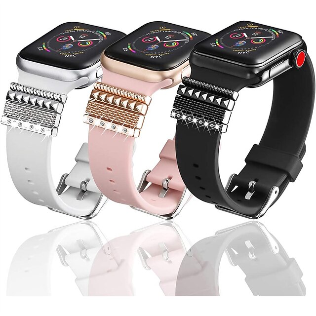 Smartwatch Band Decorations Compatible with Apple iWatch Series 8 7 6 5