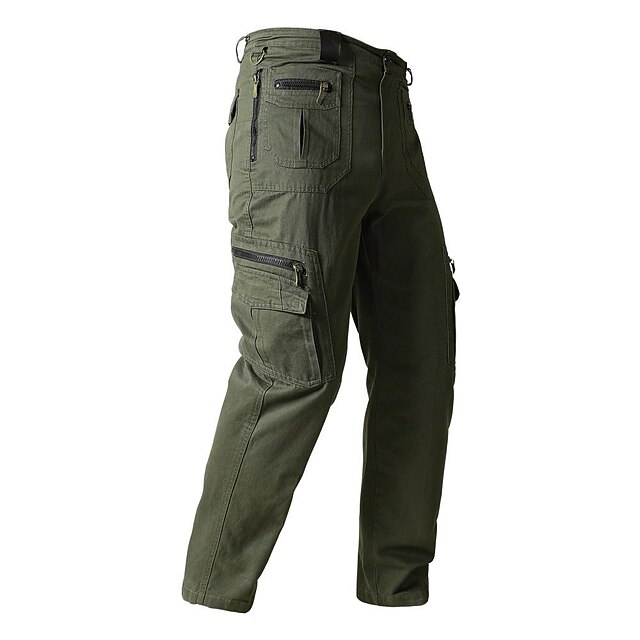 Men's Cargo Pants Cargo Trousers Tactical Pants Work Pants Zipper