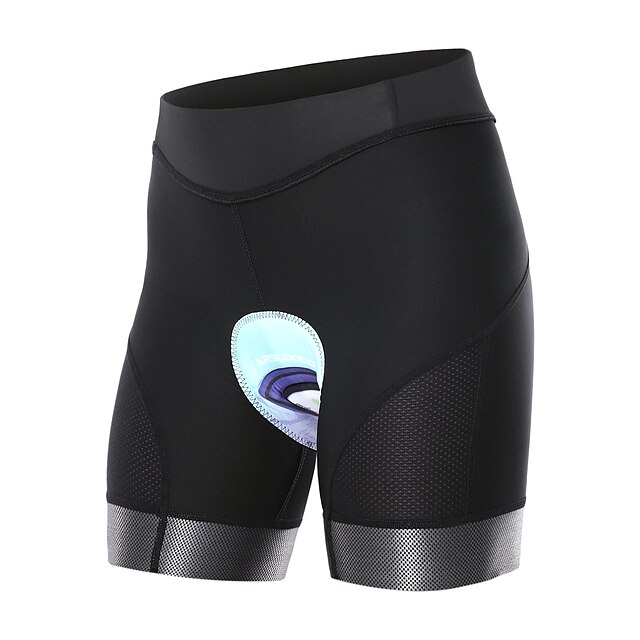  damskie spodnie rowerowe spodenki rowerowe z wkładką rower spodenki z wkładką / spodnie zamszowe dopasowany krój sportowy wkładka 3d odprowadzanie wilgoci wygodny antypoślizgowy ciemnoniebieski odzież odzież na rower