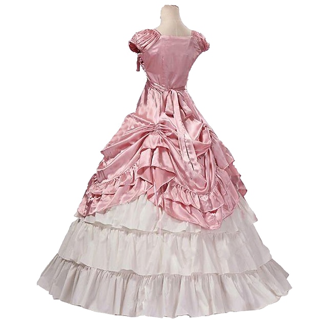 Rococo Victorian Ball Gown Vintage Dress Party Costume Masquerade Prom ...