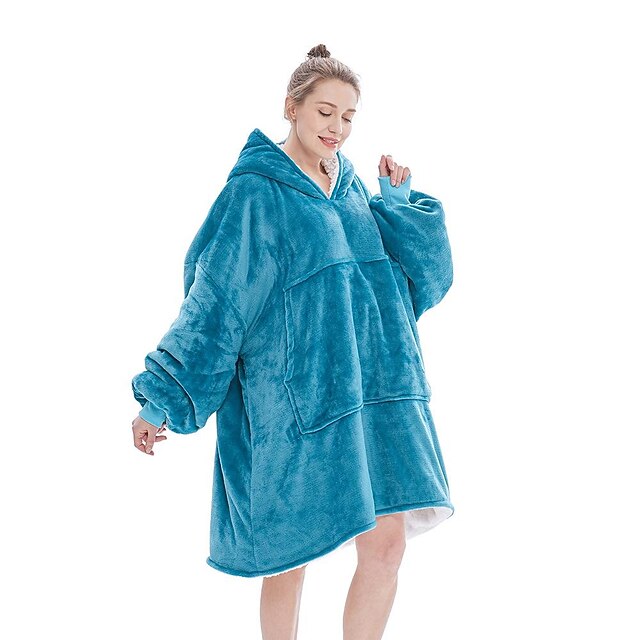Blanket Hoodie Women & Men,Premium Sherpa Fleece Oversized Hoodie