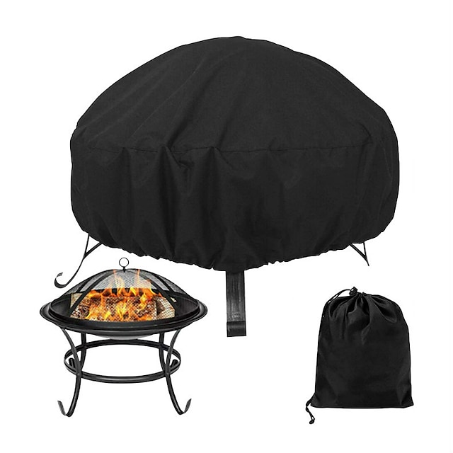  Outdoor Terrace BBQ Cover,Patio Furniture for Winter Protection,Waterproof Oxford Sunscreen&Cold Proof Heavy Duty Outdoor Garden Covers