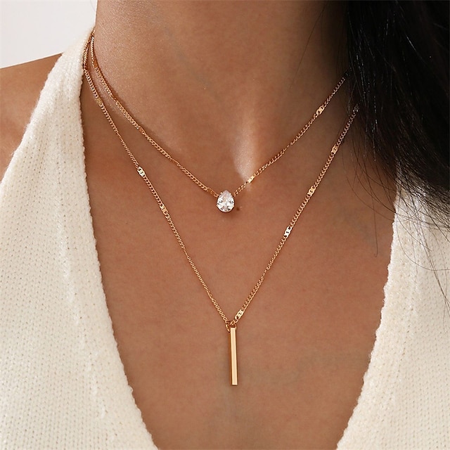  Women's necklace Outdoor Fashion Necklaces Geometry