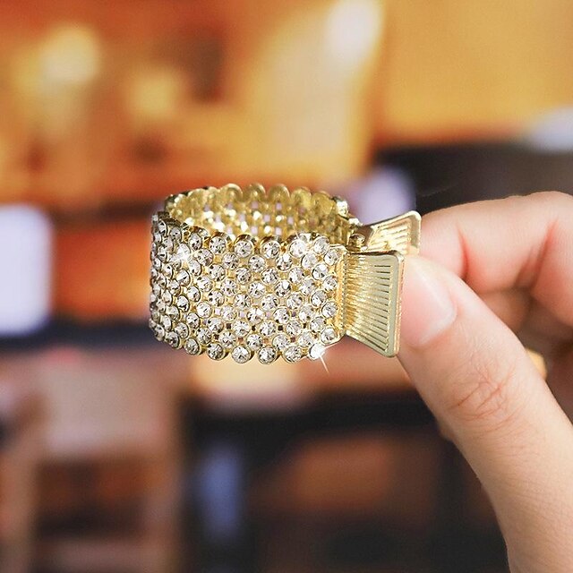 Women's Hair Clip For Daily Classic Crystal Alloy Crown Rhinestone