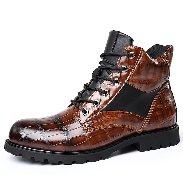 Men's Boots Combat Boots Martin Boots Vintage British Outdoor Daily ...
