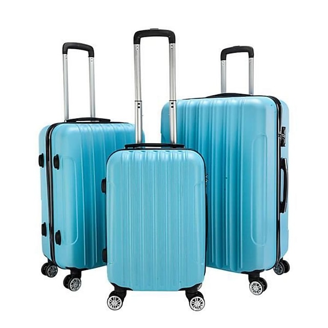  3 في 1 حقيبة تخزين للسفر متعددة الوظائف ذات سعة كبيرة زرقاء
