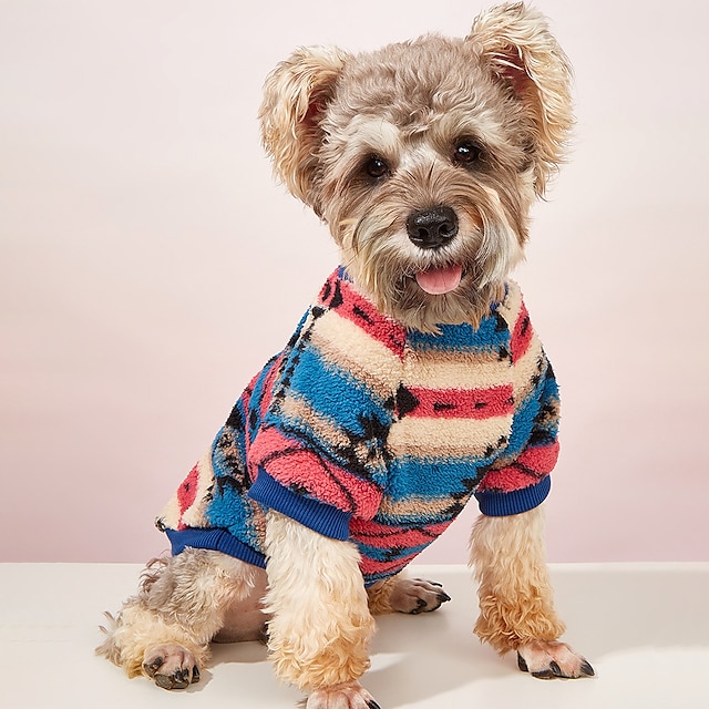  květinový svetr pro mazlíčky: stylově udržujte svého psa v teple (malý& střední velikosti)