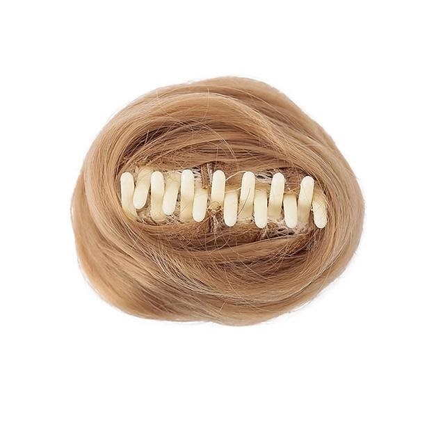  wig female grab clip ball head coil hair grab clip small hair bag realistic fluffy ball head coil hair device cute age-reducing hair