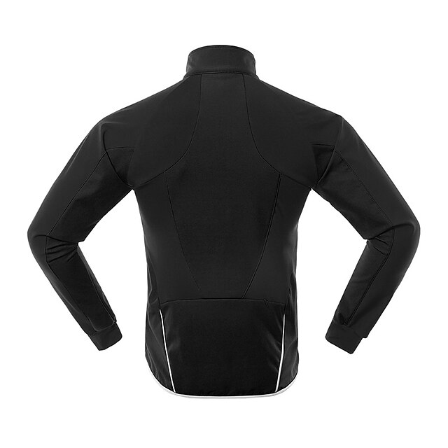 Arsuxeo Men's Cycling Jacket Fleece Jacket Winter Thermal Warm Windproof Fleece Lining