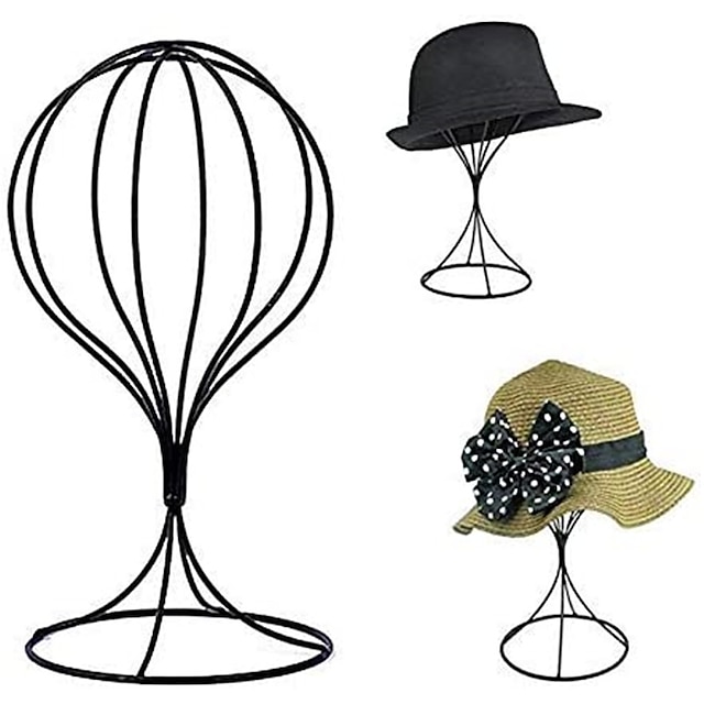  Metal Hat Support Iron Art Simple Hat Holder Creative Hat Stand Adult Children Hat Display Stand