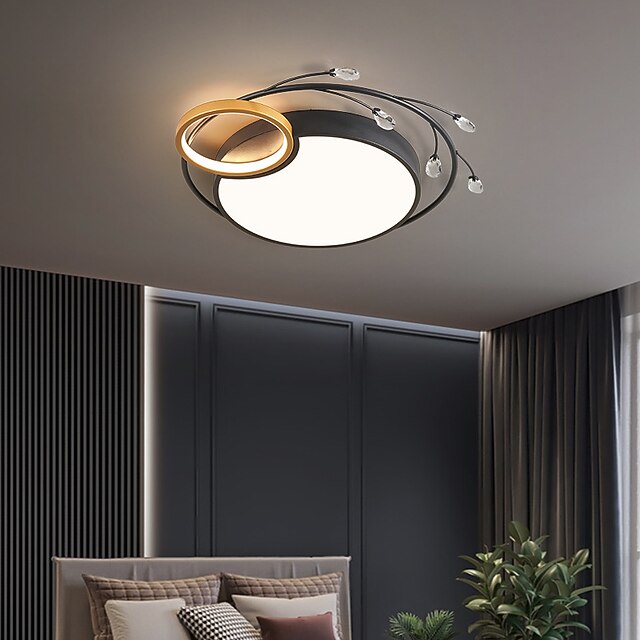  52 cm ø design loftslamper metal malede finish moderne 220-240v