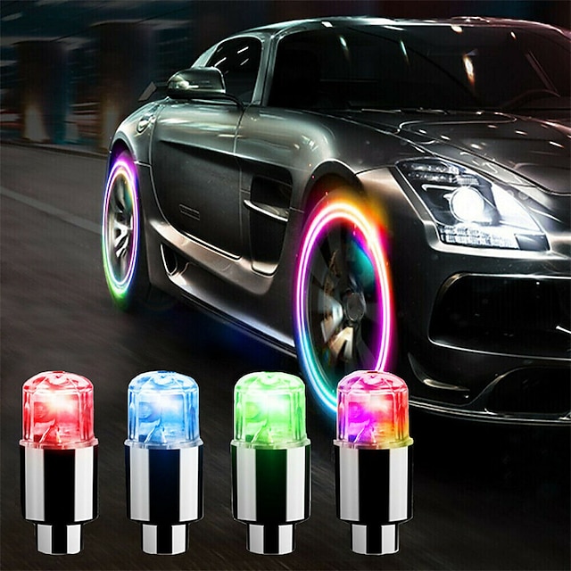  4pçs OTOLAMPARA Carro LED Luzes da decoração Lâmpadas 400 lm LED Integrado 5 W 1 Impermeável Poupança de Energia Cores Gradiente Para Universal Todos os Modelos Todos os Anos