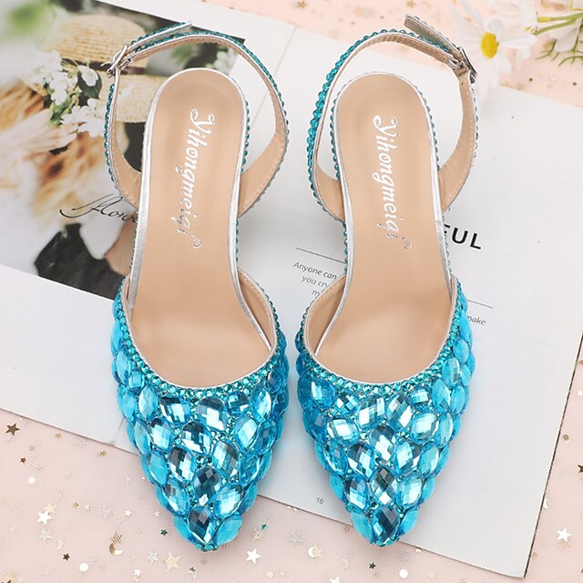 Women's Wedding Shoes Pumps Dress Shoes Wedding Party Wedding Heels