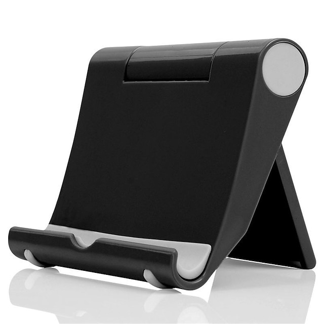  Cell Phone Stand for Desk Foldable Cell Phone Holder Mobile Stand Phone Dock Multi-Angle Universal Adjustable Tablet Stand Holder Compatible with Most Cell Phone and Tablet for Desk