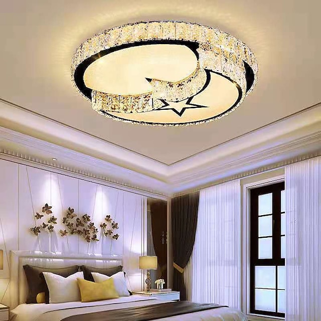  50cm uniek design plafondlampen roestvrij staal gegalvaniseerd modern 220-240v