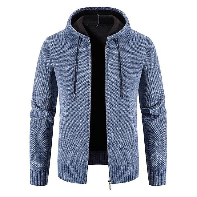 Men's Sweater Cardigan Sweater Sweater Hoodie Zip Sweater Sweater